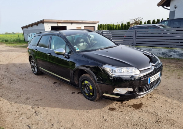 Citroen C5 cena 28900 przebieg: 123000, rok produkcji 2016 z Lędziny małe 79